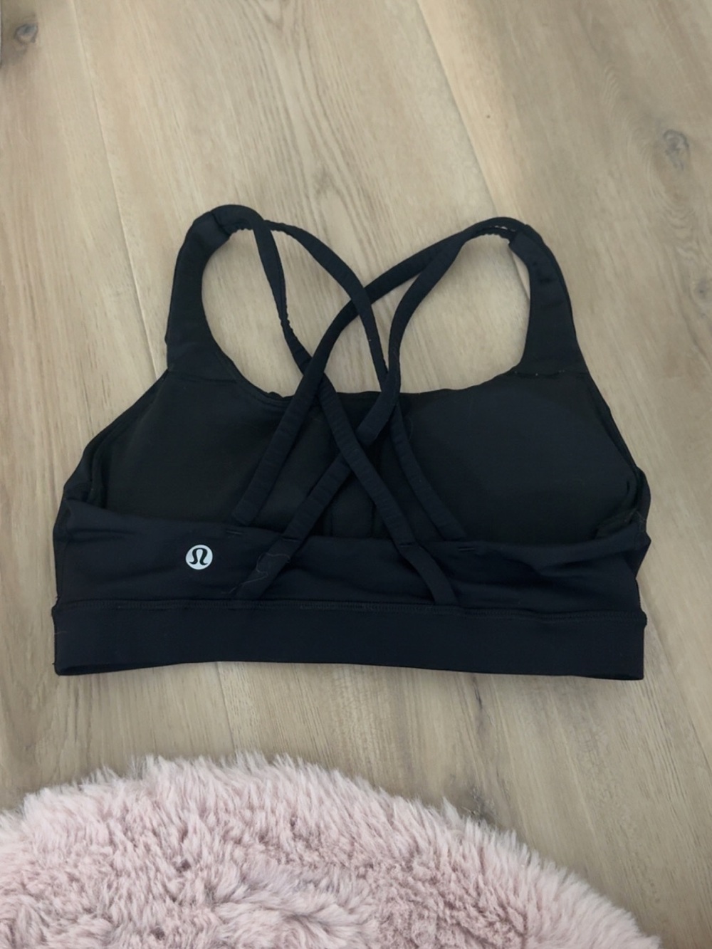 lululemon athletica Black Strappy Sports Bra